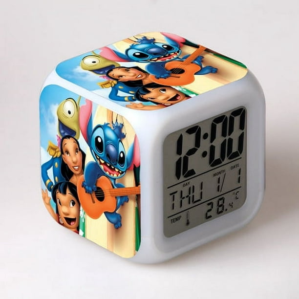 stitch bedroom kids digital clock stitch