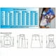 thumbnail image 5 of Gibobby Playera de Verano para Mujer Camiseta suelta informal con cuello en V para mujer, blusa manga corta con estampado(Azul,XL), 5 of 5