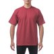 thumbnail image 1 of Pro Club Men's Heavyweight Cotton Short Sleeve Crew Neck T-Shirt,Burgundy,L, 1 of 5