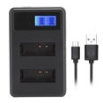 thumbnail image 1 of Battery Charger, Safe To Use Reliable Protection Camera Battery Charger Durable With LCD Charging Display For Indoor For Camera, 1 of 8