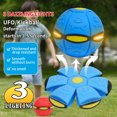 thumbnail image 3 of Pelota mágica de juguete para niños, pelota de fútbol para deportes al aire libre con lámpara, pelota elástica para pisar, 3 of 5