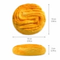thumbnail image 3 of Fake Bread Squishy Toy for - Realistic Soft Food Prop, Decorative Model, Sensory Fidget Desk Toy, Calming Gift, Squishy Slow Rise Collectible,B, 3 of 8