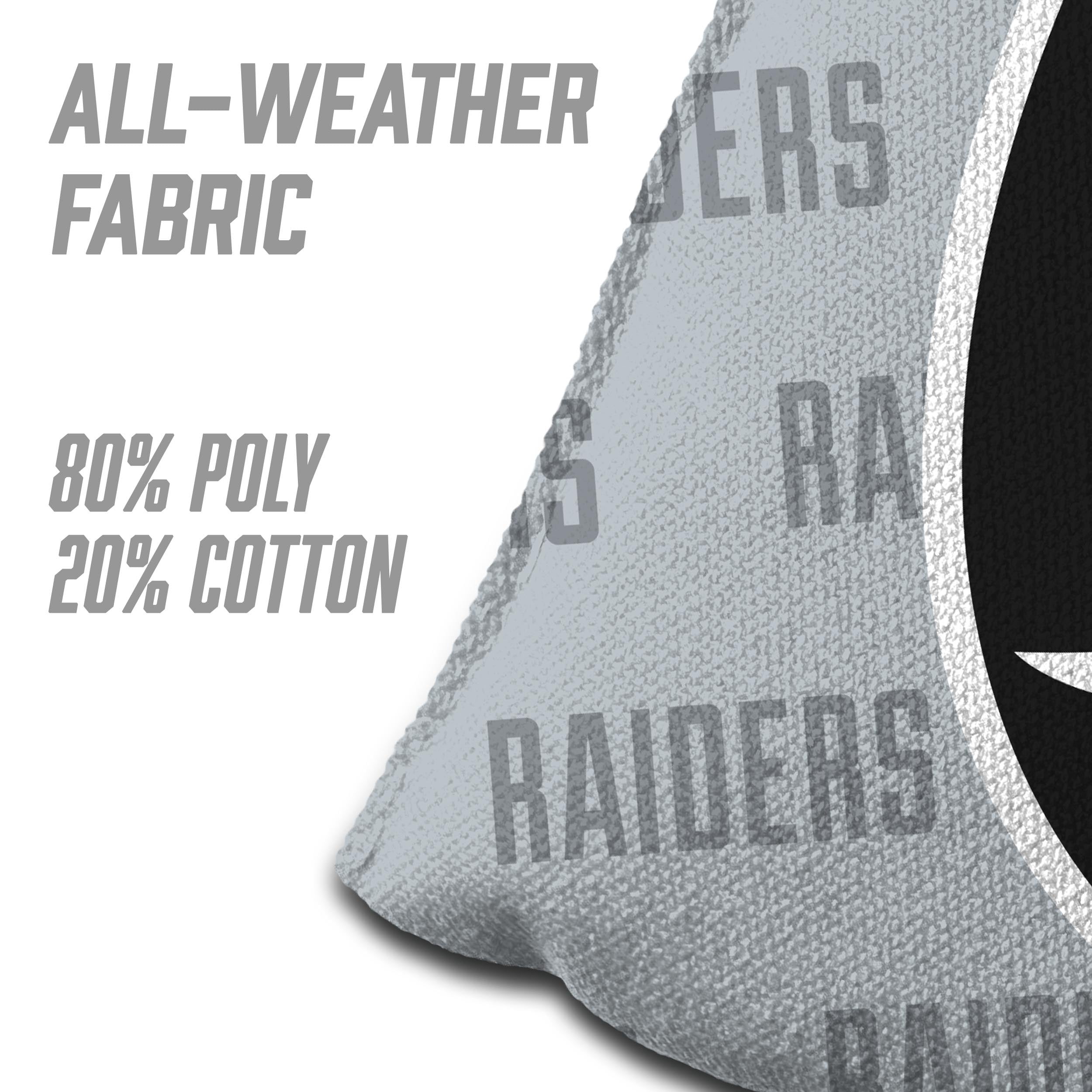 NFL Las Vegas Raiders Cornhole Bags - 4PK - Grey