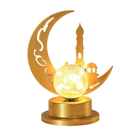 

DoubleYi LED Lamp Decorative Stunning Visual Effect Eye-catching LED Lamp Bedside Moon Castle Light Gift