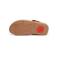 thumbnail image 4 of FITFLOP Women's Adjustable Leather Toe-Post Sandals, Color: Light Tan, Size: 7 (ES8-592-050), 4 of 5