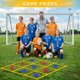 thumbnail image 3 of Puf gigante VANPET para jugar al aire libre Tic Tac Toe Lawn Game, 3 of 7