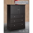 thumbnail image 2 of Cajonera Kessa Muebles  Malaga 3 Cajones - Choc, 2 of 2