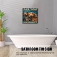 thumbnail image 2 of Dachshund Retro Tin Sign Vintage Dog Bathroom Wall Decor Funny Are You Pooping Signs for Restroom Toilet Perfect Decorations For Any Room, Great Gift for Dog Lovers 12x12 Inch, 2 of 6