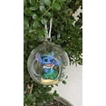 thumbnail image 5 of ASDF Disney Tots Tiny Ones Lilo & Stitch Hawaiian Stitch Custom PVC Figure in Globe 4" Holiday Christmas Tree Ornament 2pcs Detachable, 5 of 6