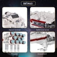 thumbnail image 4 of Mould King 21003 Blockade Runner Tantive IV Building Block Kit, Starship Stem Construction Toy, 4 of 6