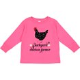 thumbnail image 3 of Inktastic Backyard Chicken Farmer Ancona Hen Girls Long Sleeve Toddler T-Shirt, 3 of 5