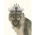 thumbnail image 3 of Wang, Melissa 15x18 Black Modern Framed Museum Art Print Titled - Majestic Monkey I, 3 of 5