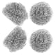 thumbnail image 4 of Esponjas de acero inoxidable para fregar platos, tazones de limpieza, estropajos en espiral, práctico limpiador de cocina (plateado), 4 of 6