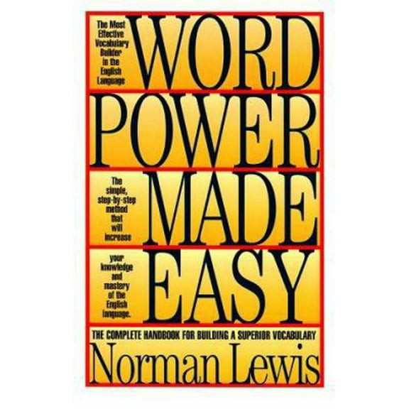 Pre-Owned Word Power Made Easy (Hardcover) 0883659255 9780883659250