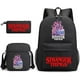 thumbnail image 2 of Stranger Things Backpack Three-piece Set Student School Bag Canvas Bag Y, 2 of 2