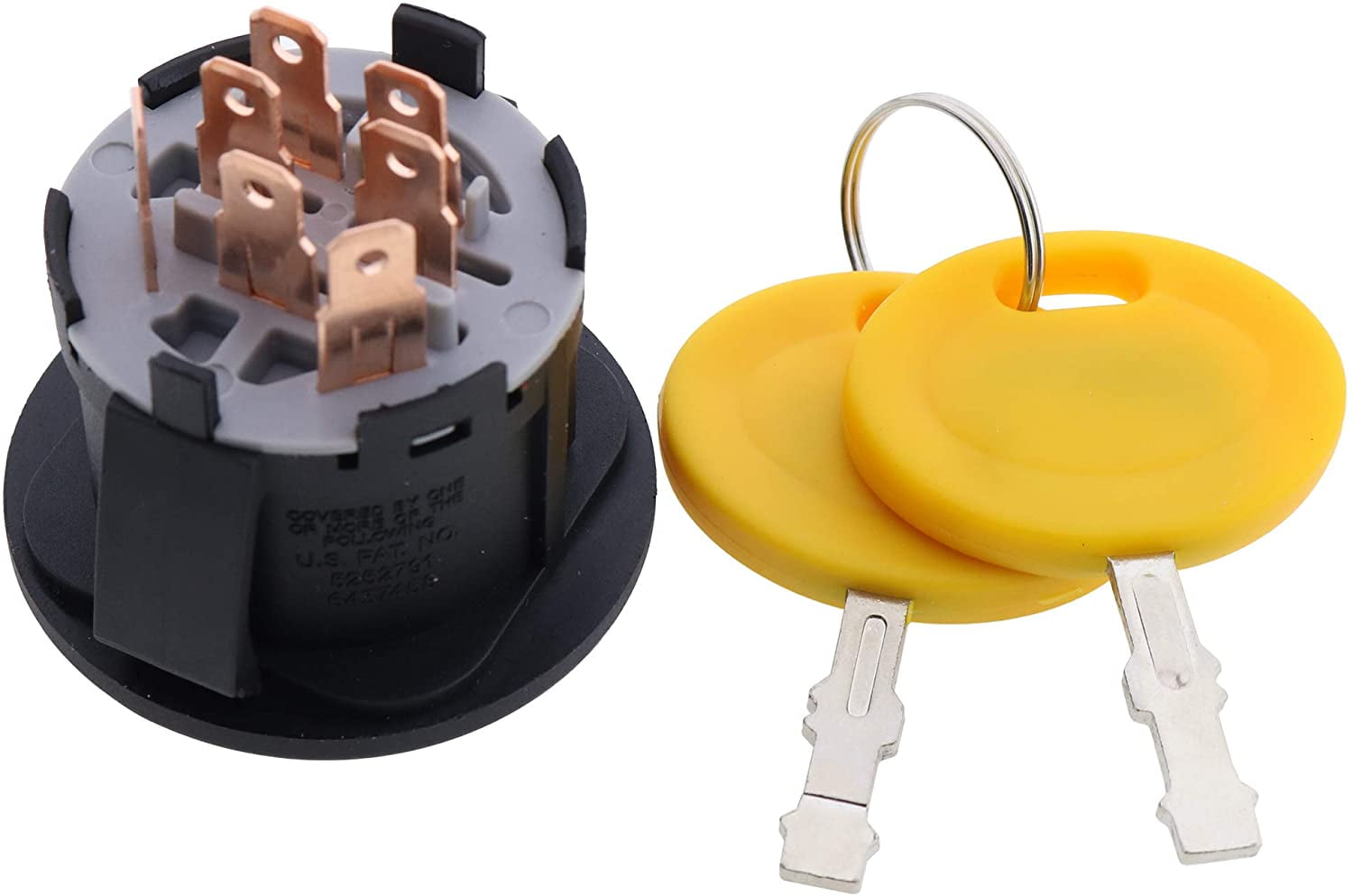 Starter Ignition Switch Keys GY20074 AM133597 Compatible with John