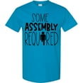 thumbnail image 3 of Inktastic Some Assembly Required Right Leg Amputee T-Shirt, 3 of 5