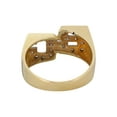 thumbnail image 3 of 14K Diamond Initials Gold Name Ring | Style #75, 3 of 3
