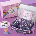 thumbnail image 3 of Bento Lunch Box with 4 Compartments, Insulated lunch Bag, 14oz Stainless Steel Water Bottle, Ice Pack, Utensils Set (Mermaid), 3 of 9
