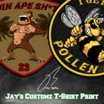 thumbnail image 2 of Shirt To Match Jordan Retro 1 White Cement Elephant Print,Astronaut Unisex Graphic Tee,Sneaker Match,Gift (L, Black), 2 of 3