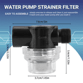 thumbnail image 6 of New Arrivals Water Pump Strainer Filter, RV Replacement 1/2 Inch Twist-on Pipe Compatible with or Pumps, 6 of 9