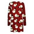 thumbnail image 6 of Aloohaidyvio Christmas Tops,Womens Christmas Casual Long Sleeve Pocket Cardigan Jacket Tops, 6 of 6