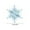 Green, variant on Christmas Tree Ornaments Large 3D Snowflake Pendants 3 Inch Acrylic Winter Decor Translucent Crystals for Holiday Window Display Wedding Party Craft Decorations