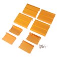 thumbnail image 5 of 76x46x100mm Carcasa De Proyecto De Aluminio Extruido, 2 Kits De Bricolaje Para Controlador Fuente De Alimentación Sunnimix Caja de aleación de aluminio, 5 of 5