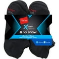 thumbnail image 2 of Men's X-Temp Comfort Cool No Show Socks 6-Pack, 2 of 5