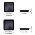 thumbnail image 2 of Klonfd Non Stick Baking Tray For Oven With Raised Edges Heavy Duty Aluminum Cake Sheet Pan For Even Heat Distribution And Easy Release, 2 of 5