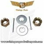 Vintage Parts USA 61645 1928 - 1948 Ford Spindle Nut and Washer Kit - 1 PAIR