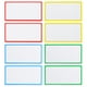 thumbnail image 1 of 8 etiquetas magnéticas de borrado en seco reutilizables para nombres, ideales para refrigerador. Etiquetas magnéticas para escribir nombres., 1 of 8