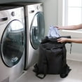 thumbnail image 3 of EIMELI Grand Sac à Linge Sac à Dos de Lavage Polyester Résistant avec 2 Bretelles Réglables pour le Camping Scolaire Nouveau, 3 of 10