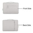 thumbnail image 6 of Polyester Fabric Multifunctional Sleeve Briefcase Handbag Case Cover for 13-13.3 Inch Laptop, Notebook, MacBook Air/Pro,Gray, 6 of 7