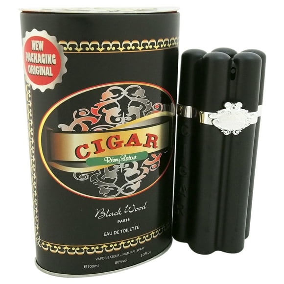 Cigar Black Wood de Remy Latour pour Homme - Spray EDT de 3,3 oz