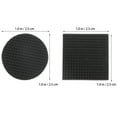 thumbnail image 2 of BEADCEST 32Ud Almohadillas Para Patas De Muebles Protectores Antideslizantes Para De Madera Y Color Negro, 2 of 6