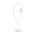 thumbnail image 2 of Lalia Home LHT-4000-WH Lampe de Table Moderne en Métal 11.5 x 9.75 x 22.2 Po, Blanc, 2 of 4