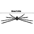 thumbnail image 2 of Pompotops Halloween Large Spider Decorations, Halloween Glowing Spider Outdoor Party Spider Decoration Festival Decoration Tricky Props Plush Big Spider, 2 of 8