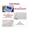 thumbnail image 5 of 0.01g 500g Mini Electronic Scales High Precision Pocket Digital Scale For Jewelry Gold Silver Balance Gram For Kitchen ,High Accuracy, 5 of 5