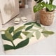 thumbnail image 1 of Green Leaf Bathroom Mat Non-Slip Soft Microfiber Absorbent Machine Washable Entrance Door Mat for Bathroom Floor Tub Shower 17.5 X 25.5 Inches, 1 of 1