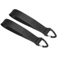 thumbnail image 1 of Unique Bargains Wrist Lanyard for Keys, Wristlet Strap Key Chain Holder for Outdoors, Black 2 Pack, 1 of 5