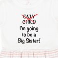 thumbnail image 4 of Inktastic I'm Going to Be a Big Sister Girls Toddler Dress, 4 of 5