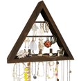 thumbnail image 1 of Jewelry Storage Rack Wall-mounted Rustic Earring Rack, 1 of 1