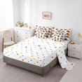 thumbnail image 5 of Erosebridal Kids Cute Cartoon Capybara 7-Piece Bedding Comforter Set For,Rodent Animals Theme Pink Flowers King Bedding Sets Reversible, 5 of 7