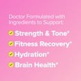 thumbnail image 2 of O Positiv FLO Creatine + Electrolytes Drink Mix for Brain Health & Fitness Recovery, 30 Servings, 2 of 8