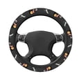 thumbnail image 3 of Naloa Butterfly with Fowers Elastic Steering Wheel Cover, Auto Steering Wheel Cover – 15 Inch , Comfortable Grip, Fit Suvs,Vans Cars,Trucks, 3 of 8