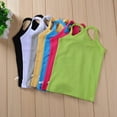 thumbnail image 5 of Summer Toddler Boys Girls Sleeveless Vest Solid Tops Blouse Cotton Casual Children Outfits, 5 of 6