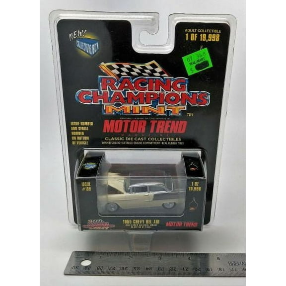 1998 Racing Champions Mint Motor Trend 1955 Chevy Bel Air #169 Diecast 1:64 Scale