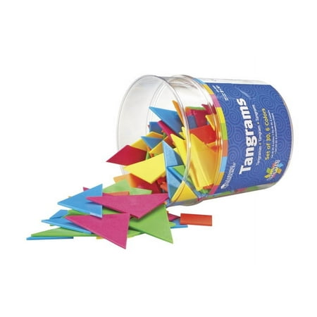 UPC: 0765023835540 | Learning Resources Brights! Tangrams Classpack