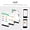 Pink, variant on GOOJPRT P6 Portable Bluetooth Mini Thermal Printer 203DPI Inkless Pocket Label Maker with 1000mAh Battery for Android iOS Windows PC, White